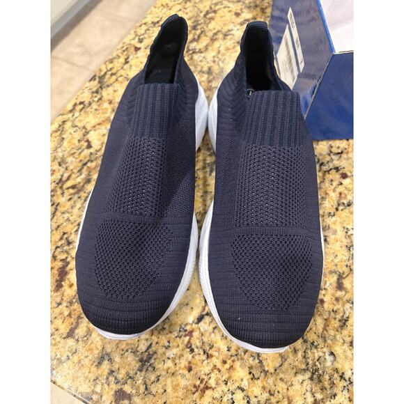 Topstatic Women's Navy Blue Slip on Comfort Sneakers Size 7 NEW - Picture 2 of 6